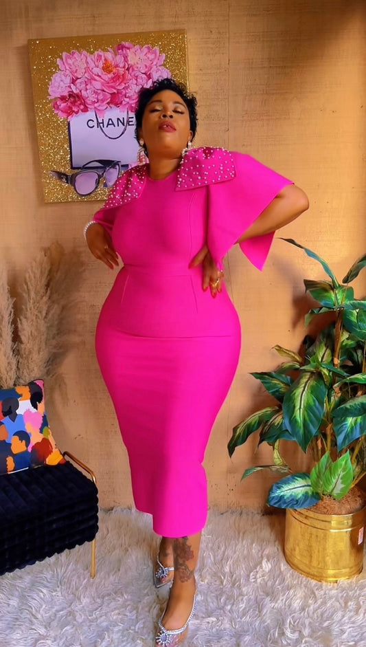 The Curvy Pink Dress
