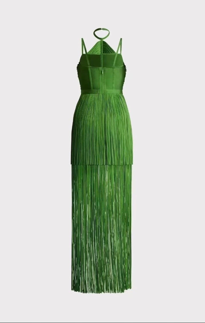 Eva Green Fringe Dress